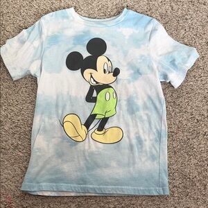 Disney Mickey Mouse Kids T-Shirt - Light Blue and Green